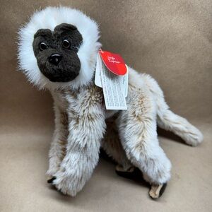 NWT Russ Berrie & Co Silvero The Woolly Spider Monkey Collectible Plush. 8.5”